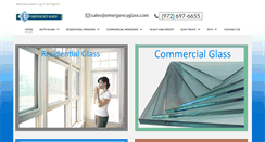 Desktop Screenshot of emergencyglass.com